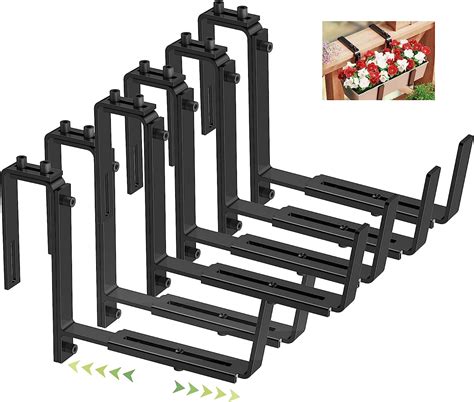 metal bracket for flower box|adjustable flower box brackets.